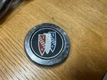 Buick Chrome Oem Center Hub Cap # 1261166 2.5" Used. Price: $12.08.