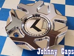 Kraze Wheels # 676-2085-CAP Custom Chrome Center (qty. 1) Used. Price: $42.31.
