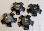 4 Rbp Wheels Satin Black Center Caps # 6Q052090F-1 New. Price: $130.00.
