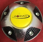One Used Focal Wheels Silver/yellow Centercap 89-9161 /12642. Price: $19.99.