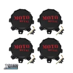 4 X Moto Metal Wheel Center Cap Gloss Black W/ Red Lettering T805L170-8-H53-S2 New. Price: $196.00.