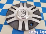 Gazario Wheels # 7222295F-2. Black & Silver Metal Center Cap 41 (qty. 1) Used. Price: $35.99.