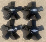 2016 - 2020 Chevrolet Camaro Black Star Oem Center Caps P/n 23490330 Set Of Gm New. Price: $89.69.