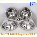 17" For 2003-2018 Dodge Ram 3500 Dually Wheel Simulators Skins Liners Cover New. Price: $271.99.