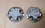 2004 Dodge Ram 1500 Set Of Two Center Caps For 17" Chrome Clad Steel Wheel 2162B Used. Price: $45.00.