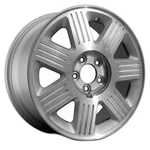 2003-2005 Lincoln Aviator 17" Silver Oem Factory Wheel Rim 2C5Z1007AA Remanufactured. Price: $176.95.