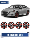 16" 4 Pack Hubcaps Snap On Wheel Covers Replacement For 2019-2025 Nissan Altima New. Price: $53.99.
