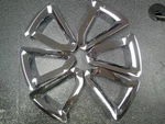 2019-2022 22" Chevy Silverado Gmc Oem Chrome Insert 84294431 5901 SET/6* Used. Price: $95.00.