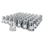 United Pacific 10265CB - Wheel Lug Nut Cover Set 33MM X 3/4" Chrome Plast... New. Price: $155.96.