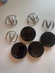 4X Black Wheel Center Caps Hub Cover Rim For Acura Rdx Mdx Disassembled. Price: $12.95.