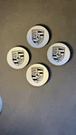 Porsche Silver & Black Concave Oem Center Cap 3.0" 77MM 99336130305 - Four 4 Used. Price: $128.77.