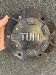 Tuff Wheels C611901 Matte Black Chrome Logo Center Cap Cover Used. Price: $34.88.