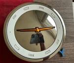 #y 1) Rare Oem 2004-05 Ford Thunderbird Chrome Hubcap Center 4W63-1A096-CC Used. Price: $99.95.