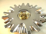 Vogue Chrome Custom Wheel Center #99-0727/ #407L190 (for Cap) New. Price: $65.55.