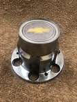 Chevrolet Silverado, Suburban, Blazer : 1974 - 1991, 7", 5" Tall, Chrome, Cap Used. Price: $35.00.