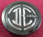 Crave Wheels Gloss Black Custom Center Cap # M004K60 / S2011-07 (1) Used. Price: $29.25.