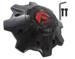 Fuel Wheels Gloss Black / Red Center # 1001-83GBQ M-447 New (1 Cap). Price: $41.00.