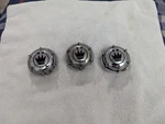 Each Konig Single Used Aftermarket 3/4" Wheel Chrome Center Cap MK-012. Price: $28.00.