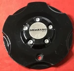 One Used Mezzano Alloys Gloss Black Wheel Center Cap (1) Pn: 774L158 /8738. Price: $29.00.