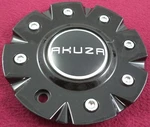 Akuza Wheels Gloss Black Custom Center # EMR0843-CAR-CAP (1) Used. Price: $49.95.