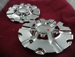 Mkw Wheels Chrome Custom Center Set Of # MK-58 (2 Caps) Used. Price: $149.43.