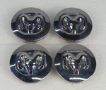 Oem Set Of 4 Dodge Ram 1500 Chrome Wheel Rim Center Caps 2.5" 63MM Genuine Mopar Used. Price: $17.95.