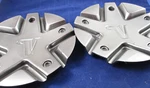 Velocity 63/4" Dark Gray Custom Wheel Center Caps #VW680A-2085 (2 ) Used. Price: $64.64.
