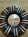 Diamo Custom Wheel Center Cap Machined Aluminum / Black Finish 030L182-AL Used. Price: $40.00.