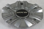 Mkw Wheels Chrome Custom Center Caps # CAPM-577 / 1032495F-1 Used. Price: $49.95.
