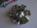 Cabo Chrome Custom Wheel Center # 407-2295-CAP Used. Price: $83.59.