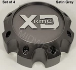 4 New Satin Gray 1079L170SG1-H63 Xd 8X170 Wheel Rim Center Caps With Screws. Price: $96.00.