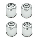 Set Of 4 American Racing Wheel Center Cap 3.27" Od Push Thru Chrome 1327000S New. Price: $78.00.