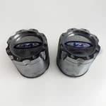 Set Of 2 Moto Metal Chrome Wheel Center Caps 353B136 / S804-09 Used. Price: $32.00.