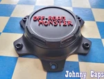 Monster Off-road Wheels # C-M50-2 Matte Black Center Cap 46 (qty. 1) Used. Price: $74.83.