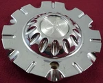 Koky Wheels Chrome Custom Center Cap # Y-716 (1) Used. Price: $59.95.