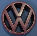 1993-1998 Vw Volkswagen Golf Front Emblem Red 191853601H Used. Price: $19.99.
