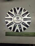 Kraze Wheels Black And Machined Silver Aluminum Center Cap # 629-2295-AL Used. Price: $69.99.