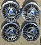 Ford Thunderbird Spinner Hubcaps/wheel Covers 1967 Used. Price: $285.00.