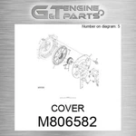 M806582 Cover Fits John Deere (surplus Open Box) New. Price: $440.53.