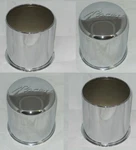 Open Closed 4X4 Pacer 102HM Chrome Wheel Rim Center Caps Fits 4.25" Dia Bore New. Price: $39.99.