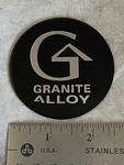 Granite Alloy Logo Sicker Decal Wheel Rim Chrome Black Cover Center Cap C394L-GA New. Price: $8.75.