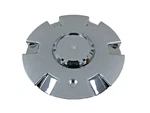 Squared C277A New Custom Wheel Bolt On Chrome Center Cap #2A-7. Price: $25.00.