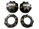 2017-2024 Ford F250 F350 Pickup Black Center Caps Set 0PEN Closed Remanufactured. Price: $175.00.