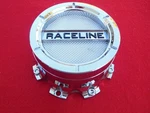 Raceline Custom Wheel Center Cap Chrome Finish C318L161S Used. Price: $31.99.