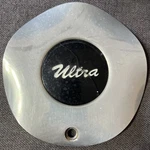 Ultra Wheels Custom Center Aluminum Hubcap 16" Rim Cover 5 Spoke Used. Price: $20.00.