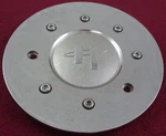 Helo Wheels Chrome Custom Center # 792L174 / F203-08 CAP-239 (1) Used. Price: $49.95.