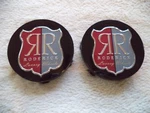 Roderick Luxury Wheels Gloss Black Custom Center # 222B (2 Caps) Used. Price: $49.90.