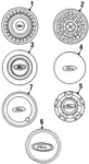 Genuine Ford Center Cap F58Z-1130-A New. Price: $35.20.