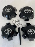 Toyota Runner 2014-2023 Gloss Black Center Caps 4260B-35090 Set Remanufactured. Price: $69.99.