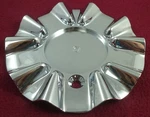 Dante Wheels Chrome Custom Center Cap # 184 / 565A Used. Price: $29.95.